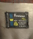 画像2: 60'S PENNEY'S ウール オープンカラーシャツ オンブレチェック (VINTAGE)
