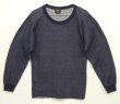 画像1: 90'S ROCKY ダブルフェイス サーマル 長袖 Tシャツ ネイビー (VINTAGE)