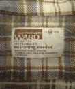 画像2: 70'S MONTGOMERY WARD プリントフランネル ワークシャツ チェック柄 (VINTAGE)