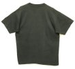 画像4: 90'S YIN & YANG コットン/ポリ シングルステッチ 半袖 Tシャツ フェードブラック (VINTAGE)