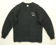 画像1: 90'S IBM "VISION/WEB" 両面プリント 長袖 Tシャツ ブラック (VINTAGE)