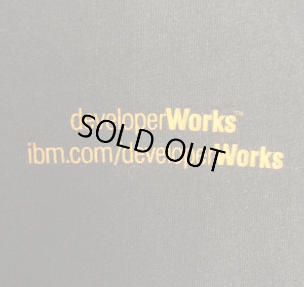 画像3: 90'S IBM "NEED IT?GET IT" 両面＆袖プリント 半袖 Tシャツ ブラック (VINTAGE)