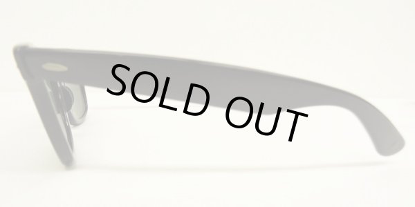 画像3: 80'S B&L ボシュロム製 RAY-BAN "WAYFARER" サングラス ブラック USA製 (VINTAGE)