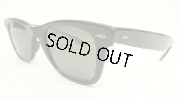 画像2: 80'S B&L ボシュロム製 RAY-BAN "WAYFARER" サングラス ブラック USA製 (VINTAGE)