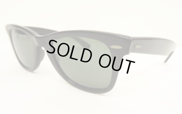 画像2: 80'S B&L ボシュロム製 RAY-BAN "WAYFARER" サングラス ブラック USA製 (VINTAGE)