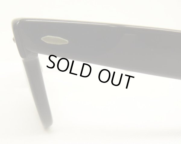 画像4: 80'S B&L ボシュロム製 RAY-BAN "WAYFARER" サングラス ブラック USA製 (VINTAGE)