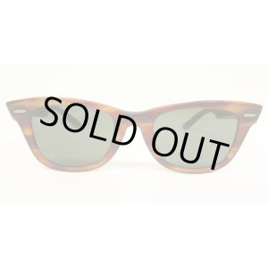 画像: 80'S B&L ボシュロム製 RAY-BAN "WAYFARER" サングラス べっ甲ブラウン USA製 (VINTAGE)
