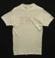 画像5: 60'S A.W.S. "STALLION by HEALTHKNIT" シングルステッチ 染み込みプリント 半袖 Tシャツ ホワイト USA製 (VINTAGE)