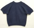 画像2: 80'S UNKNOWN ラグランスリーブ 半袖 スウェットシャツ ネイビー (VINTAGE)
