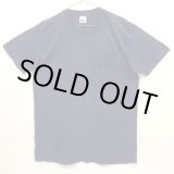 画像: 90'S FRUIT OF THE LOOM シングルステッチ 耳付きポケット 半袖 Tシャツ ネイビー USA製 (VINTAGE)