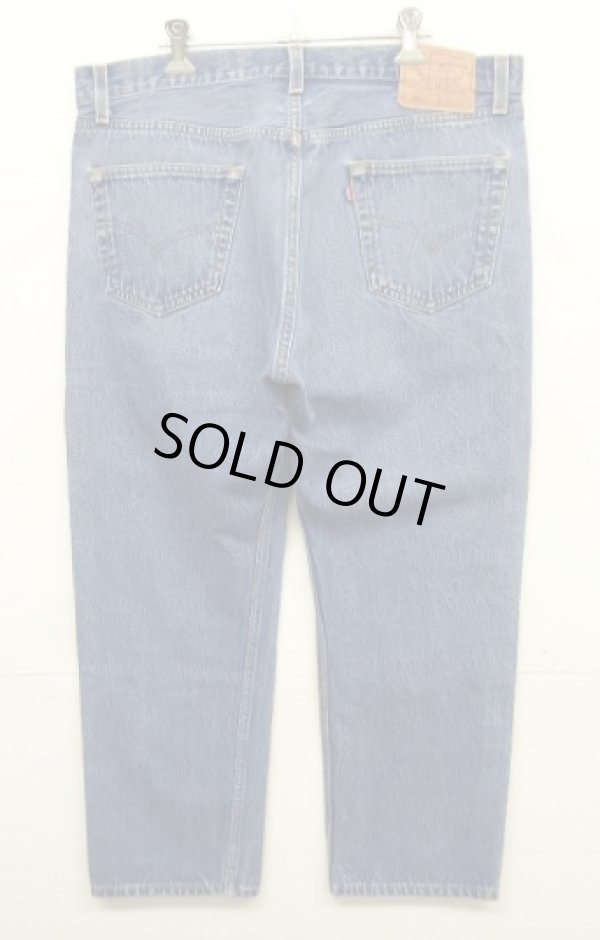 画像4: 90'S LEVIS 501 デニム インディゴ USA製 W38L30 (VINTAGE)