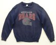 画像1: 80'S CHAMPION "CHICAGO BEARS" トリコタグ スウェットシャツ フェードネイビー USA製 (VINTAGE)