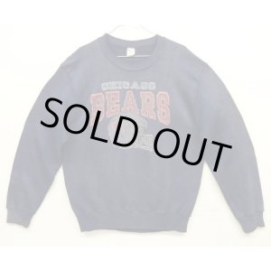 画像: 80'S CHAMPION "CHICAGO BEARS" トリコタグ スウェットシャツ フェードネイビー USA製 (VINTAGE)