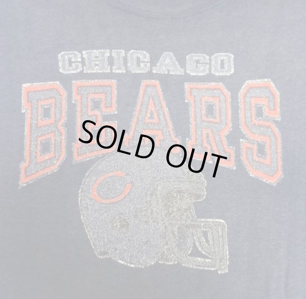 画像3: 80'S CHAMPION "CHICAGO BEARS" トリコタグ スウェットシャツ フェードネイビー USA製 (VINTAGE)