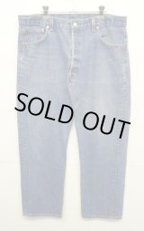 画像: 90'S LEVIS 501 デニム インディゴ USA製 W38L30 (VINTAGE)