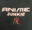 画像3: 00'S FASHION VICTIM "ANIME JUNKIE" 半袖 Tシャツ フェードブラック (VINTAGE)