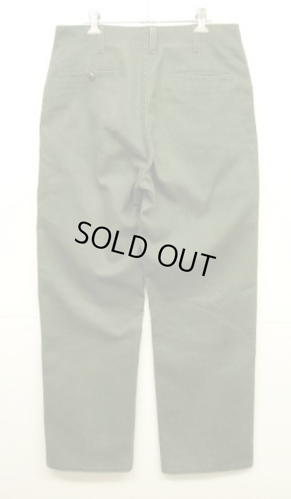 画像5: 90'S BEN DAVIS "FRISCO PANTS" トップスナップボタン フリスコパンツ オリーブ (VINTAGE)
