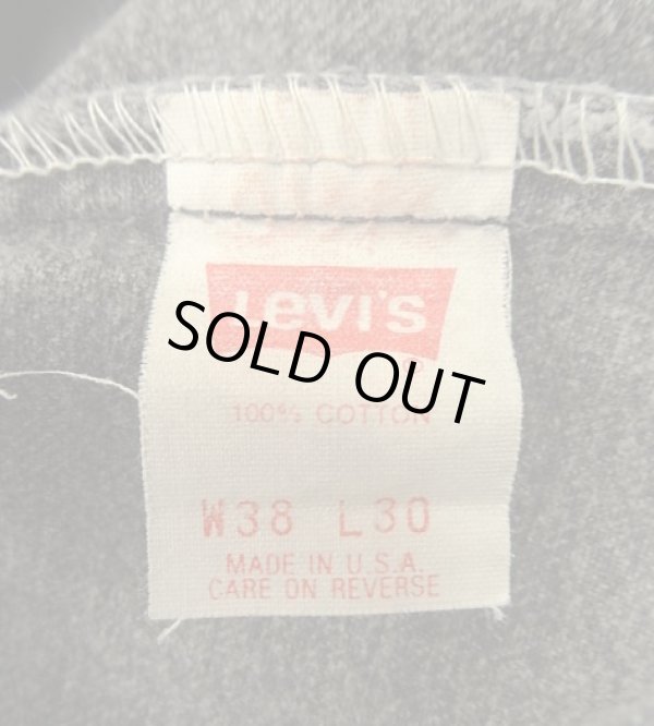 画像2: 90'S LEVIS 505 デニム ブラック W38L30 USA製 (VINTAGE)