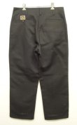 画像5: 90'S BEN DAVIS "FRISCO PANTS" トップスナップボタン フリスコパンツ ブラック USA製 (VINTAGE)