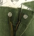 画像3: 90'S BEN DAVIS "FRISCO PANTS" トップスナップボタン フリスコパンツ オリーブ (VINTAGE)