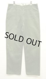 画像: 90'S BEN DAVIS "FRISCO PANTS" トップスナップボタン フリスコパンツ オリーブ (VINTAGE)