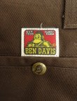 画像6: 90'S BEN DAVIS "FRISCO PANTS" トップスナップボタン フリスコパンツ ブラウン USA製 (VINTAGE)