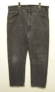 画像1: 90'S LEVIS 505 デニム ブラック W38L30 USA製 (VINTAGE)