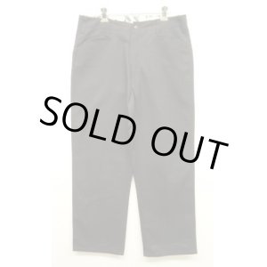 画像: 90'S BEN DAVIS "FRISCO PANTS" トップスナップボタン フリスコパンツ ブラック USA製 (VINTAGE)