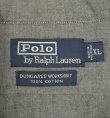 画像2: 90'S RALPH LAUREN "DUNGAREE WORKSHIRT" シャンブレー ワークシャツ ブラック (VINTAGE)