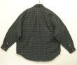 画像3: 90'S RALPH LAUREN "BIG SHIRT" 同色ロゴ コットンビエラ 長袖 BDシャツ チェック柄 (VINTAGE)