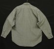 画像3: 90'S RALPH LAUREN "DUNGAREE WORKSHIRT" シャンブレー ワークシャツ ブラック (VINTAGE)