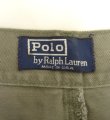画像2: 90'S RALPH LAUREN "ボックスロゴ" ツープリーツ チノパンツ カーキ USA製 (VINTAGE)