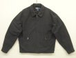 画像1: 90'S RALPH LAUREN チンスト付き ドリズラージャケット ブラック (VINTAGE)