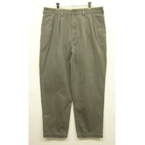 画像: 90'S RALPH LAUREN "ANDREW PANT" ツープリーツ チノパンツ カーキ (VINTAGE)