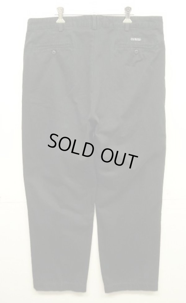 画像3: 90'S RALPH LAUREN "ANDREW PANT" ツープリーツ チノパンツ ブラック (VINTAGE)