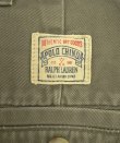 画像5: 90'S RALPH LAUREN "ボックスロゴ" ツープリーツ チノパンツ カーキ USA製 (VINTAGE)