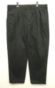 画像1: 90'S RALPH LAUREN "ANDREW PANT" ツープリーツ チノパンツ ブラック (VINTAGE)