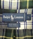 画像2: 90'S RALPH LAUREN "BIG SHIRT" オックスフォード 長袖 BDシャツ チェック柄 (VINTAGE)