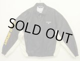 画像: 90'S RALPH LAUREN "POLO SPORT" 三角タグ チンスト付き リップストップナイロン ドリズラージャケット ブラック/ホワイト (VINTAGE)