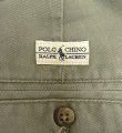 画像4: 90'S RALPH LAUREN "ANDREW PANT" ツープリーツ チノパンツ カーキ (VINTAGE)