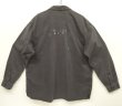 画像5: 90'S RALPH LAUREN チンスト付き バックステンシル ワークシャツ ブラック (VINTAGE)