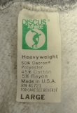 画像2: 80'S DISCUS ATHLETIC 脇の下ガゼット付き ラグランスリーブ スウェット パーカー ヘザーグレー USA製 (VINTAGE)