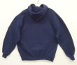 画像3: 80'S JERZEES プルオーバー スウェット パーカー ネイビー USA製 (VINTAGE)