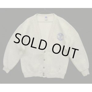画像: 90'S RUSSELL ATHLETIC "AIR FORCE ACADEMY" スウェット カーディガン ヘザーグレー USA製 (VINTAGE)