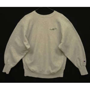 画像: 90'S CHAMPION 刺繍タグ リバースウィーブ ヘザーグレー メキシコ製 (VINTAGE)