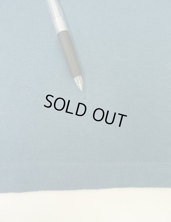 画像6: 80'S BANANA REPUBLIC シングルステッチ 耳付きポケット 半袖 Tシャツ ブルー USA製 (VINTAGE)