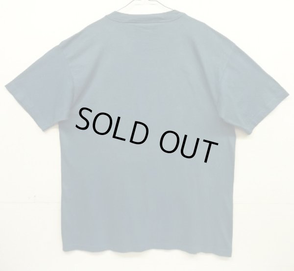 画像5: 80'S BANANA REPUBLIC シングルステッチ 耳付きポケット 半袖 Tシャツ ブルー USA製 (VINTAGE)