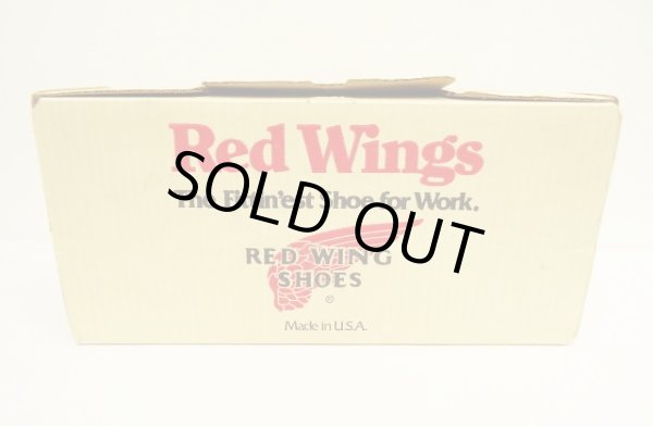 画像5: 80'S RED WING 101 "プリント羽タグ" レザー ポストマンシューズ ブラック 箱付き USA製 (VINTAGE)