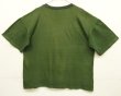 画像3: UNKNOWN シングルステッチ 半袖 ボックス Tシャツ フェードグリーン (VINTAGE)