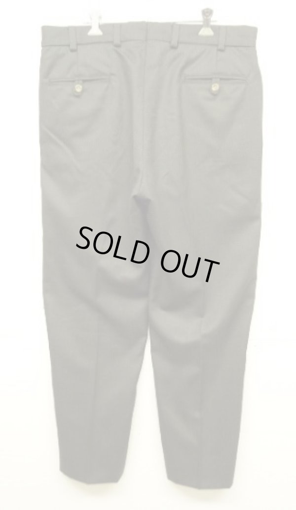 画像4: BILLS KHAKI "M2" ノープリーツ ウールパンツ カーキ USA製 (USED)